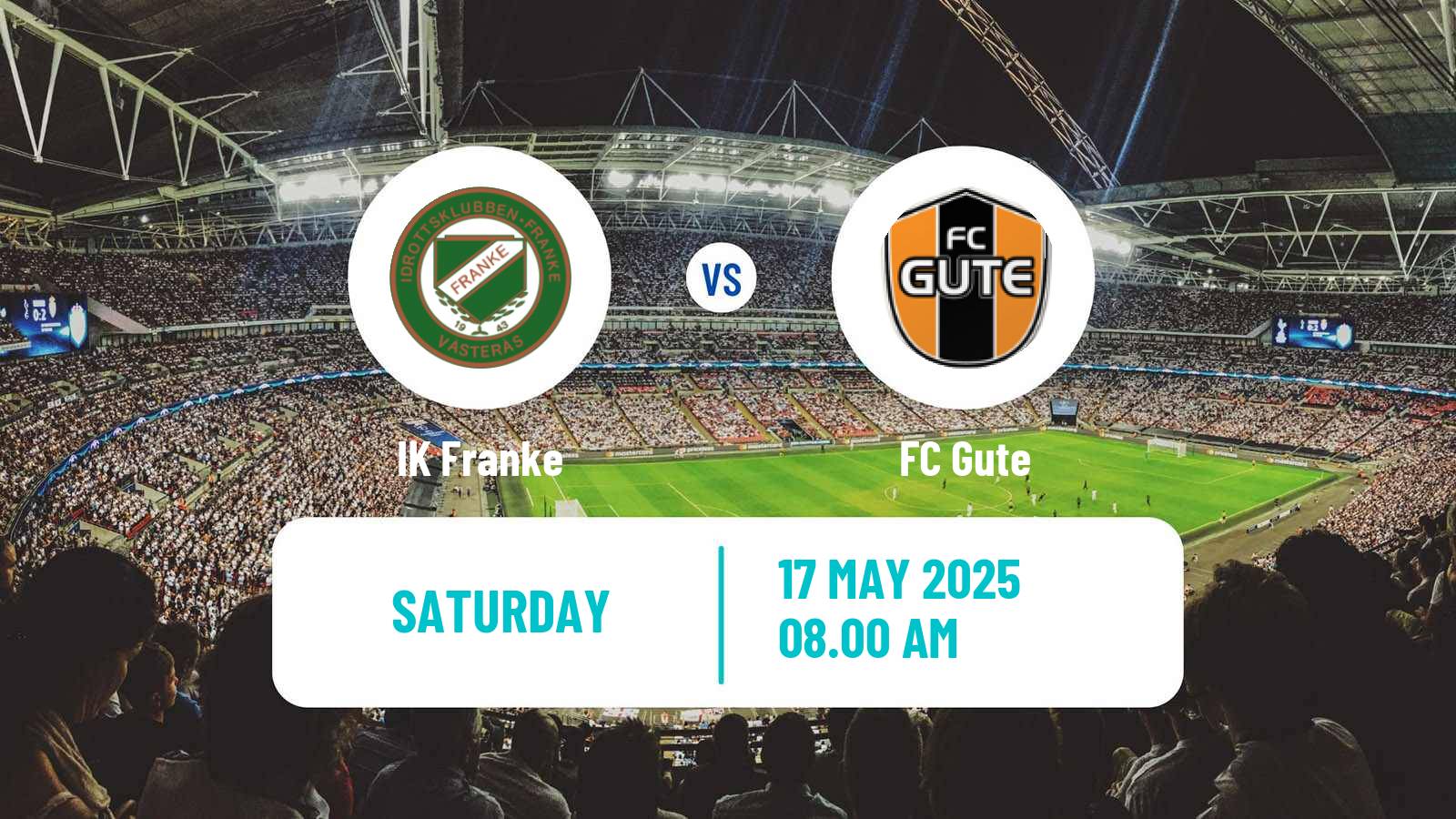 Soccer Swedish Division 2 - Norra Svealand IK Franke - Gute