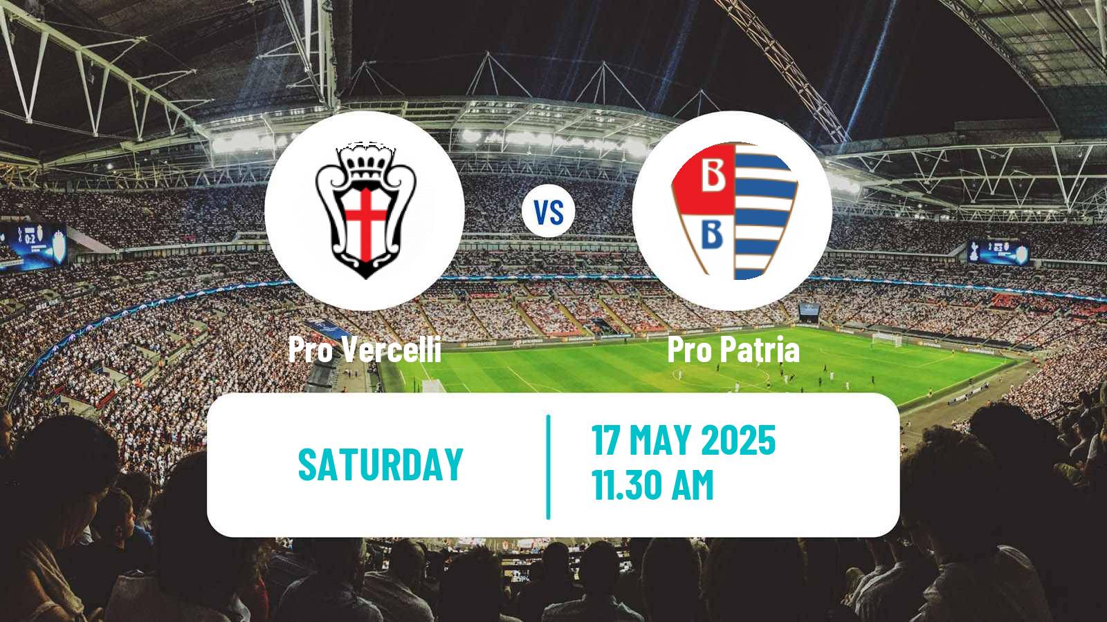 Soccer Italian Serie C Group A Pro Vercelli - Pro Patria