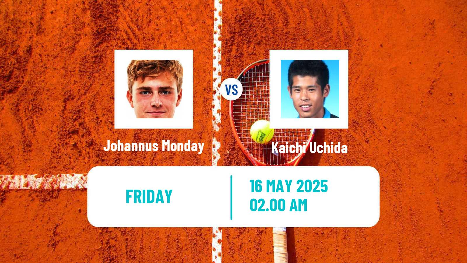 Tennis ITF M25 Tbilisi Men Johannus Monday - Kaichi Uchida