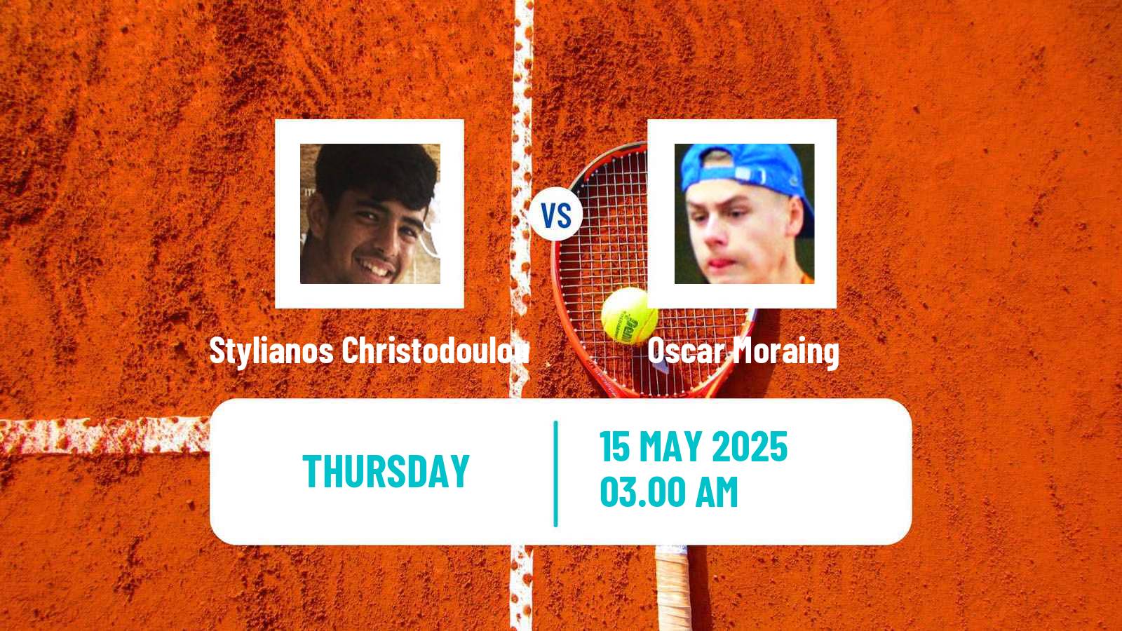 Tennis ITF M15 Heraklion 5 Men Stylianos Christodoulou - Oscar Moraing
