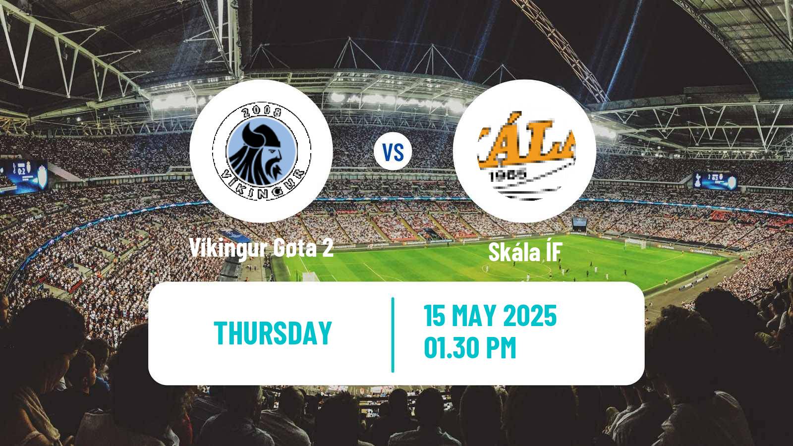 Soccer Faroe Islands 1 Deild Víkingur Gøta 2 - Skála ÍF