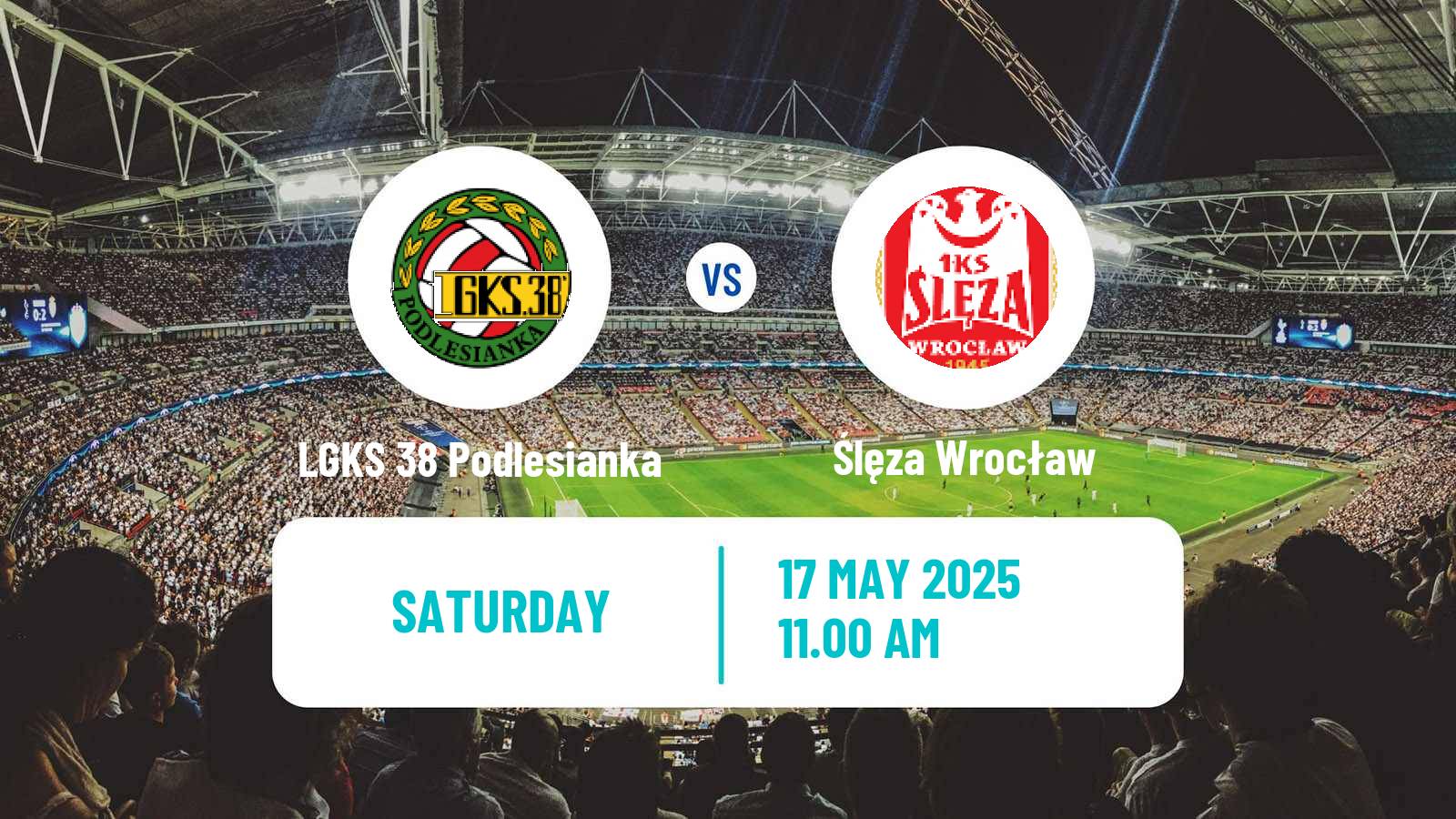 Soccer Polish Division 3 - Group III LGKS 38 Podlesianka - Ślęza Wrocław