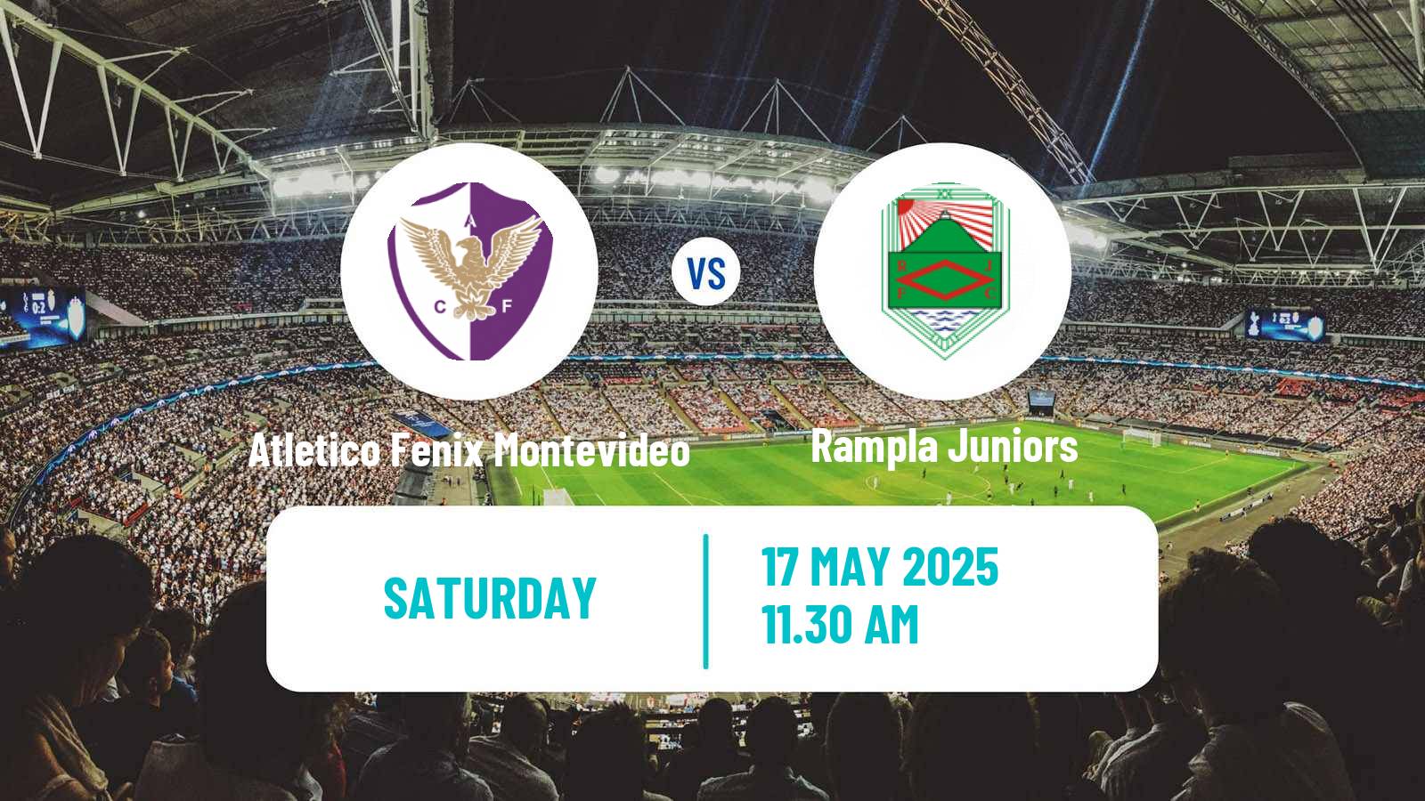 Soccer Uruguayan Segunda Division Atletico Fenix Montevideo - Rampla Juniors