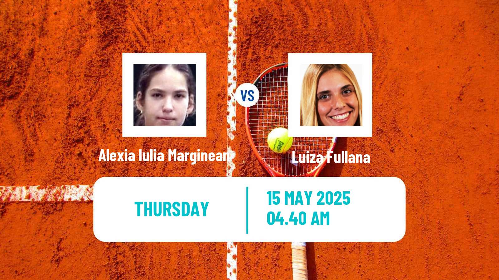 Tennis ITF W15 Bucharest 3 Women Alexia Iulia Marginean - Luiza Fullana
