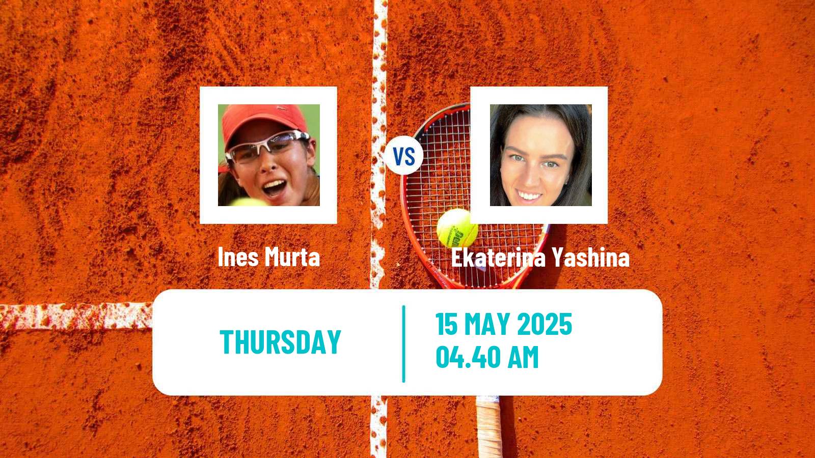 Tennis ITF W15 Monastir 19 Women Ines Murta - Ekaterina Yashina