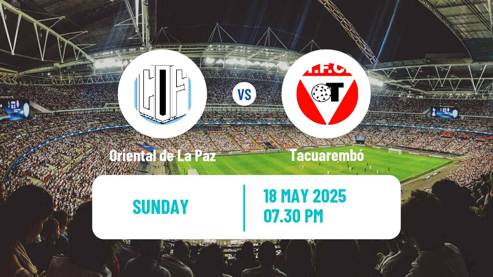 Soccer Uruguayan Segunda Division Oriental de La Paz - Tacuarembó