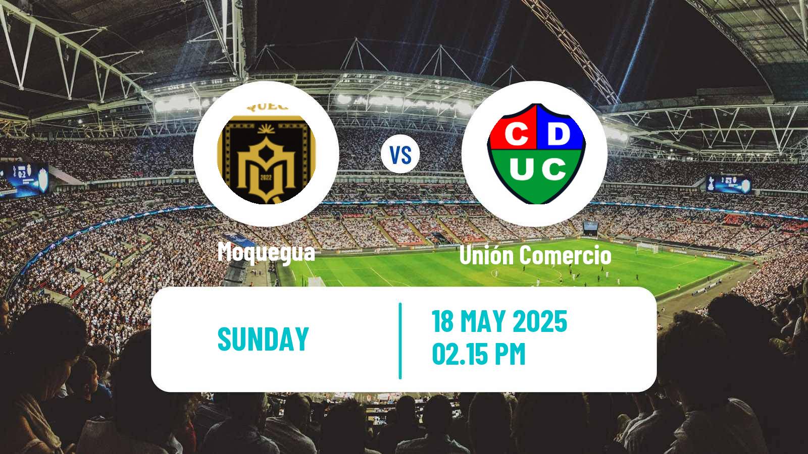 Soccer Peruvian Liga 2 Moquegua - Unión Comercio