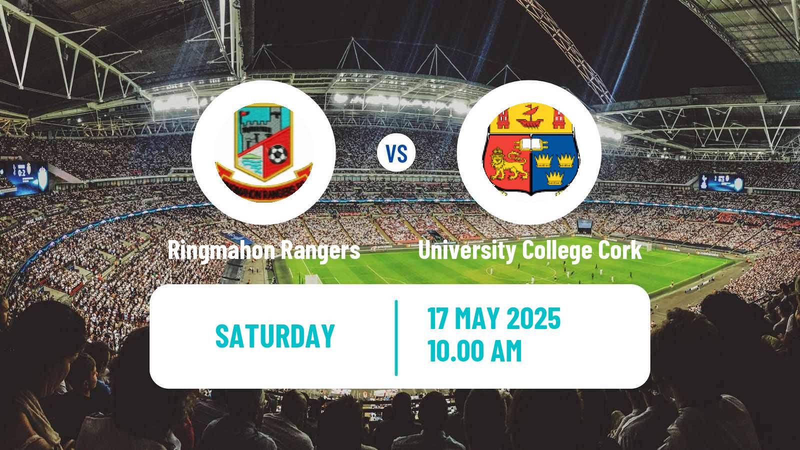 Soccer Irish FAI Cup Ringmahon Rangers - University College Cork
