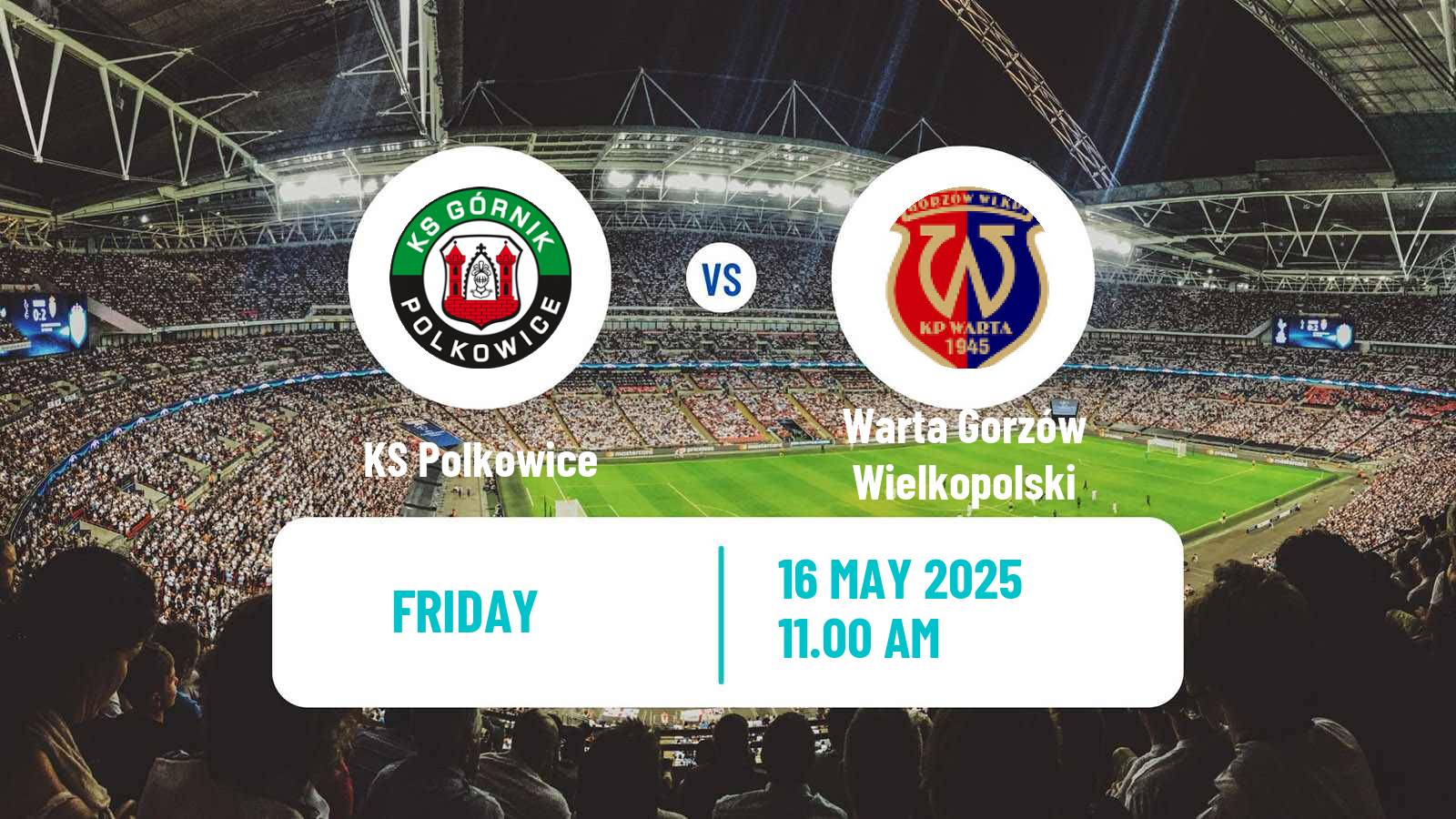Soccer Polish Division 3 - Group III Polkowice - Warta Gorzów Wielkopolski