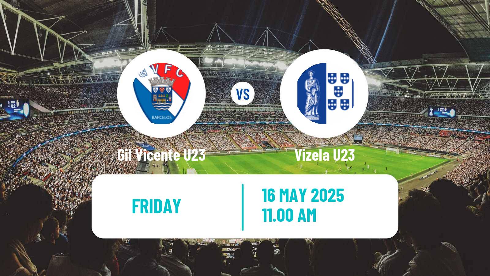 Soccer Portuguese Taca Revelacao U23 Gil Vicente U23 - Vizela U23