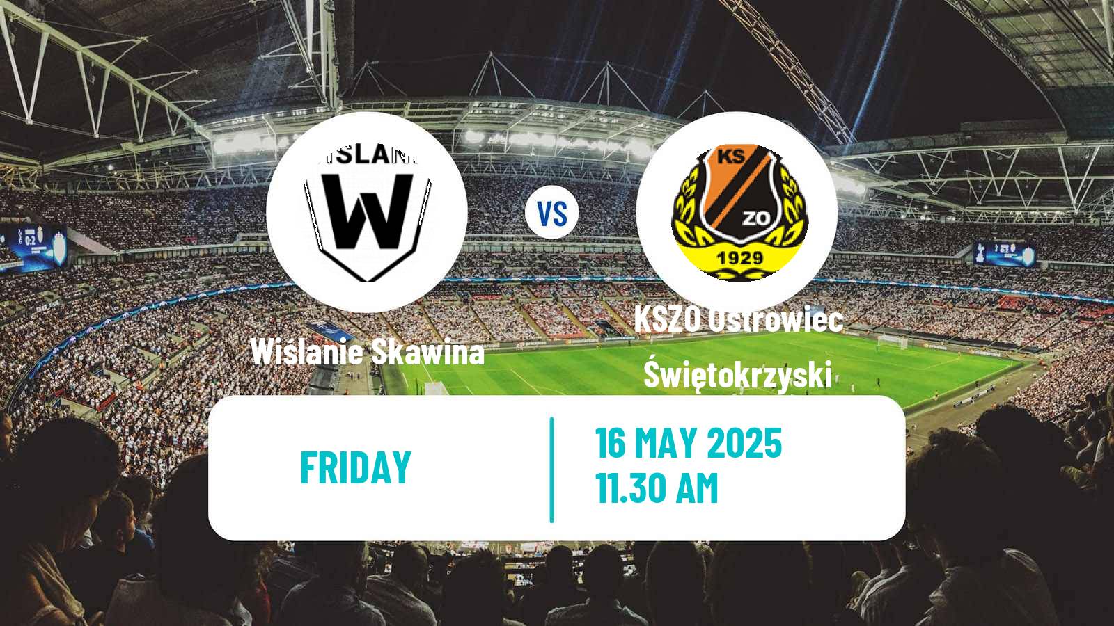 Soccer Polish Division 3 - Group IV Wiślanie Skawina - KSZO Ostrowiec Świętokrzyski