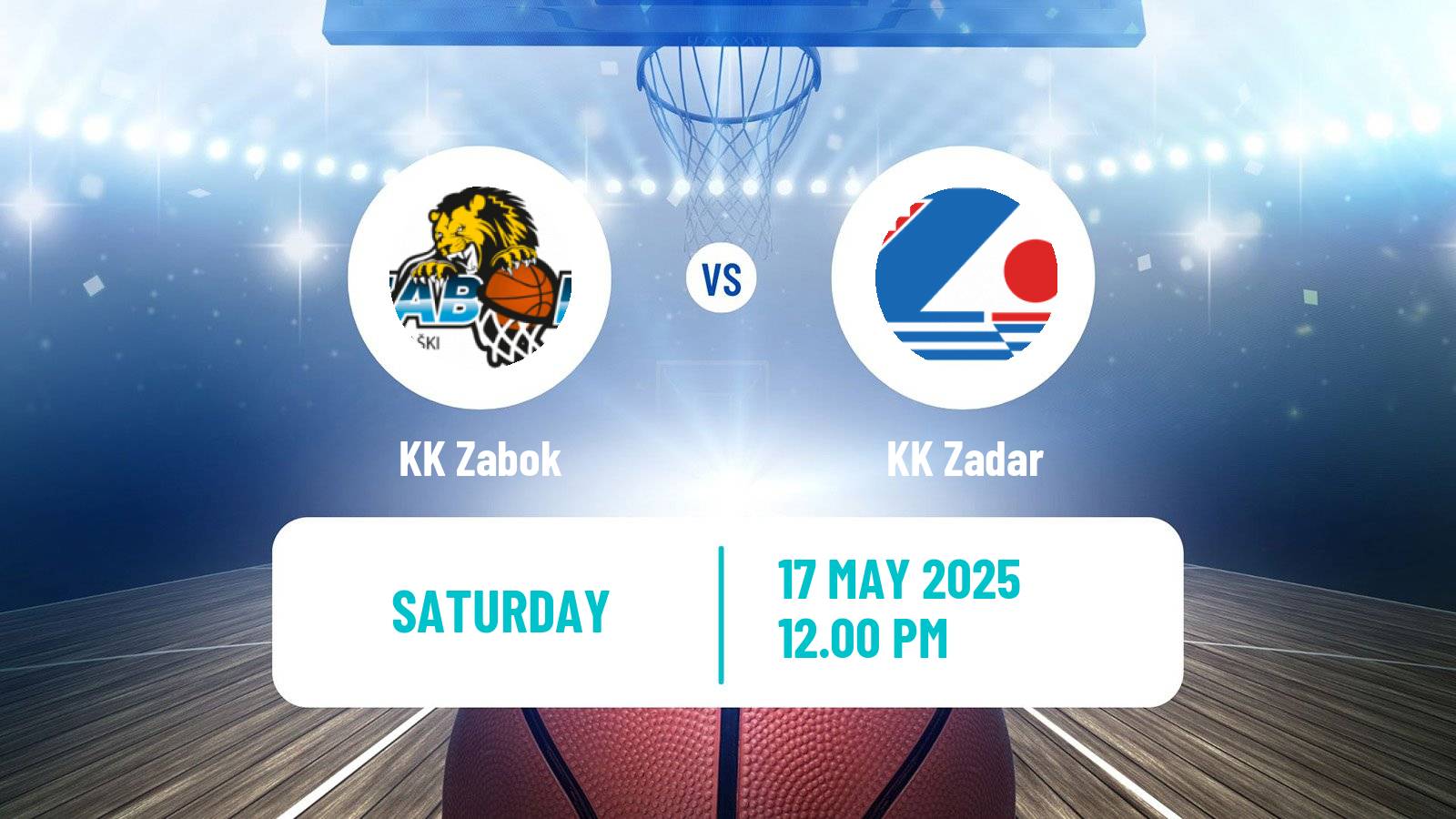 Basketball Croatian Premijer Liga Basketball Zabok - KK Zadar