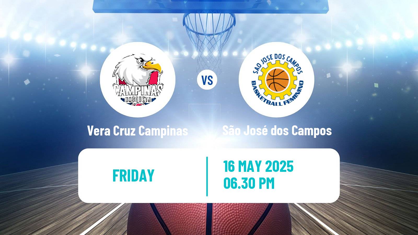 Basketball Brazilian LBF Women Vera Cruz Campinas - São José dos Campos