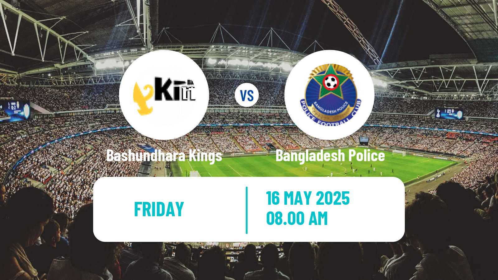 Soccer Bangladesh Premier League Football Bashundhara Kings - Bangladesh Police