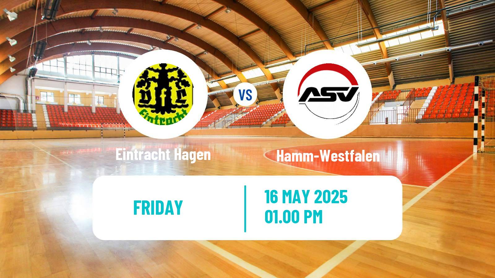 Handball German 2 Bundesliga Handball Eintracht Hagen - Hamm-Westfalen