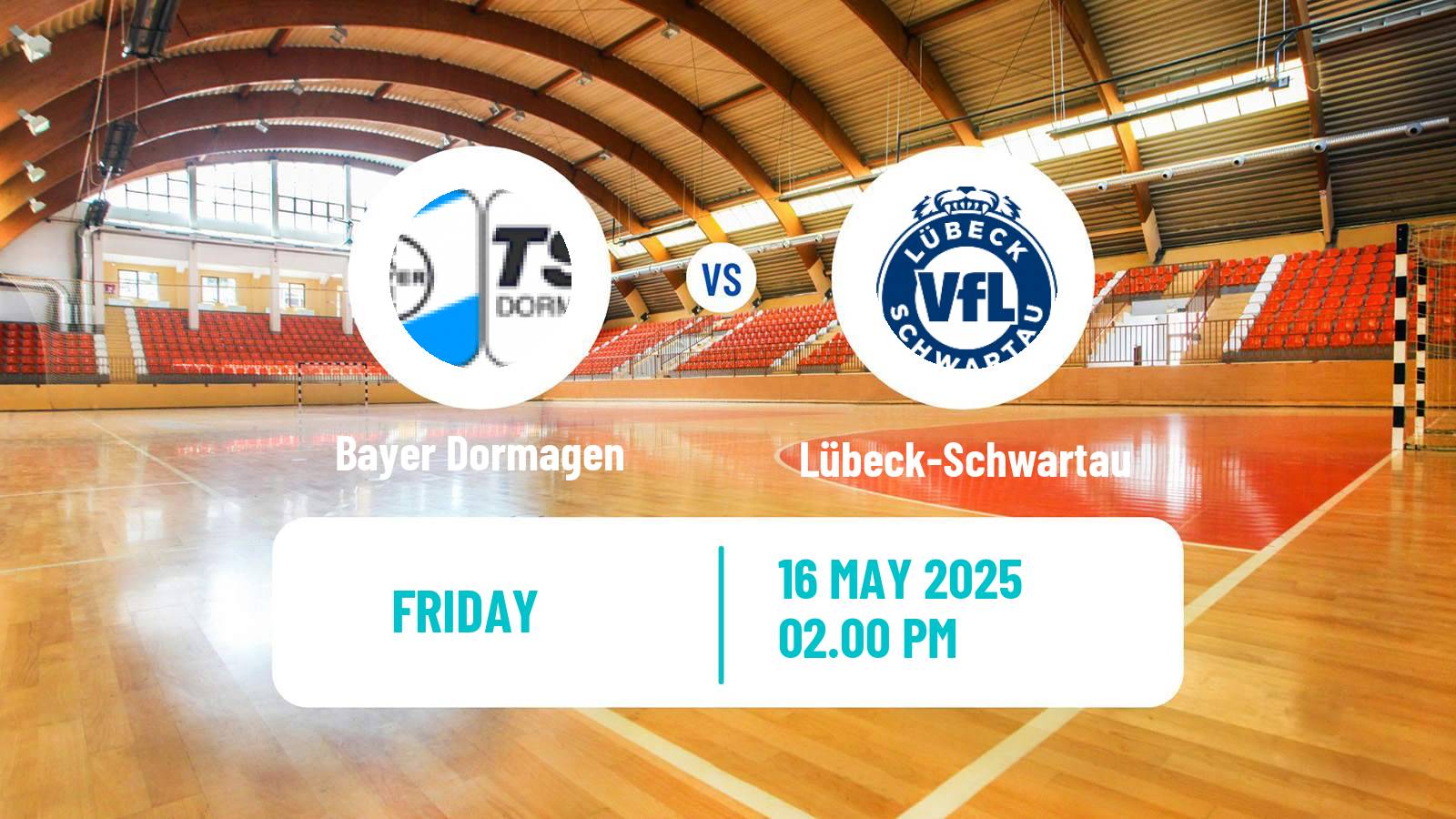Handball German 2 Bundesliga Handball Bayer Dormagen - Lübeck-Schwartau
