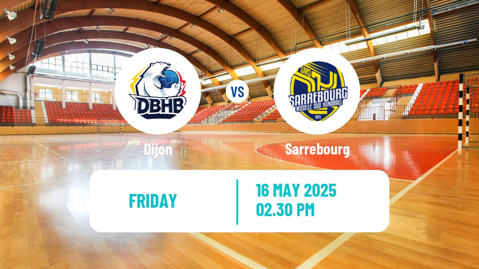 Handball French Proligue Handball Dijon - Sarrebourg