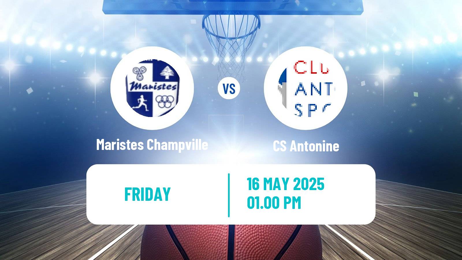 Basketball Lebanese Division 1 Basketball Maristes Champville - Antonine