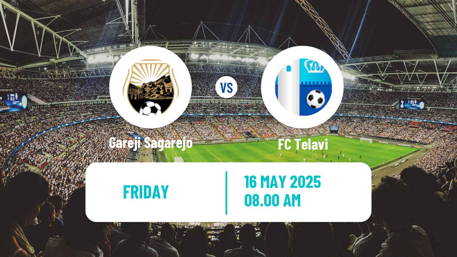 Soccer Georgian Erovnuli Liga Gareji Sagarejo - Telavi