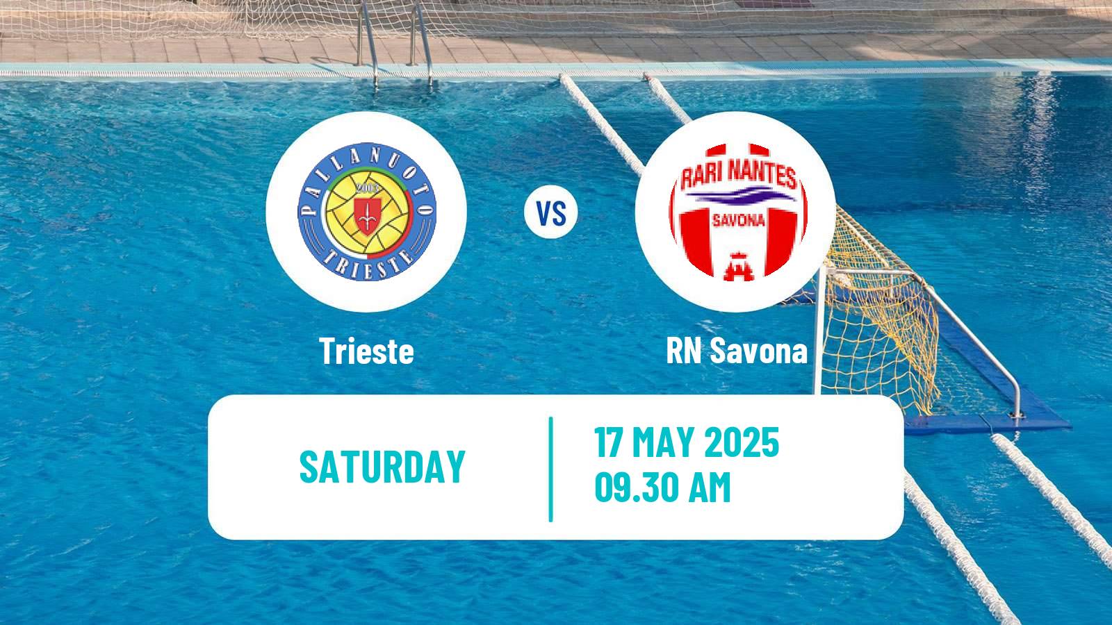 Water polo Italian A1 Water Polo Trieste - Savona