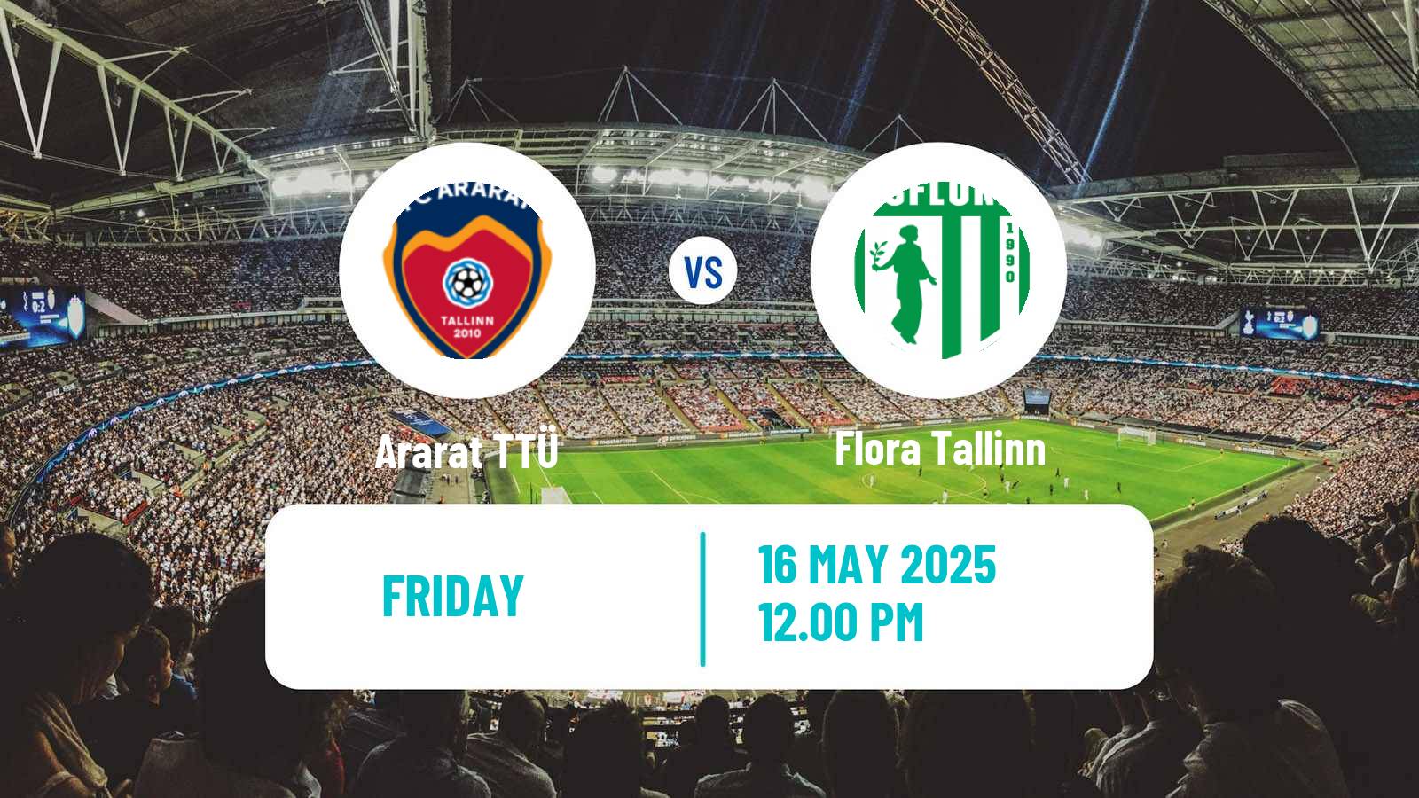 Soccer Estonian Meistriliiga Women Ararat TTÜ - Flora Tallinn