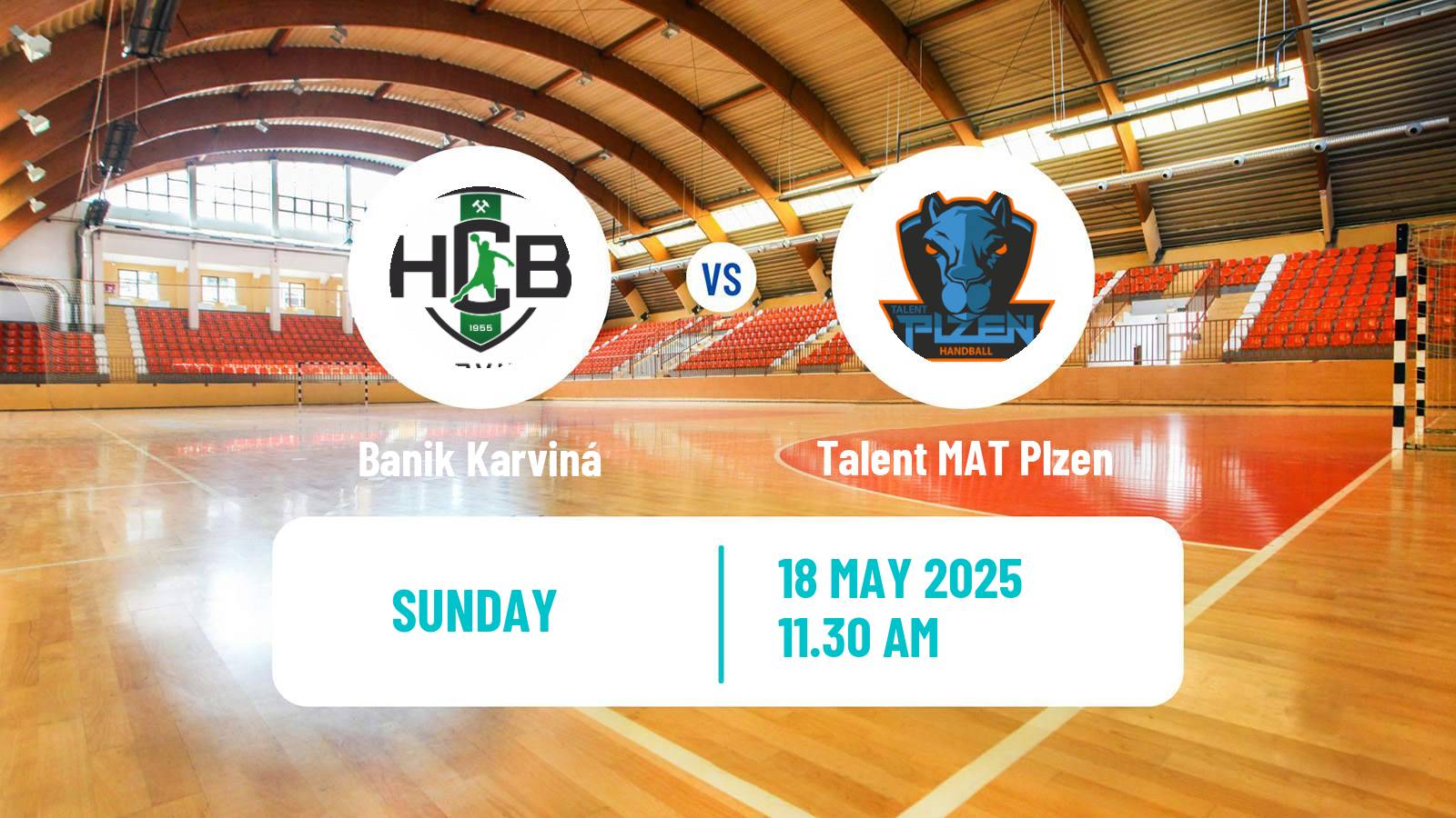 Handball Czech Extraliga Handball Banik Karviná - Talent MAT Plzen