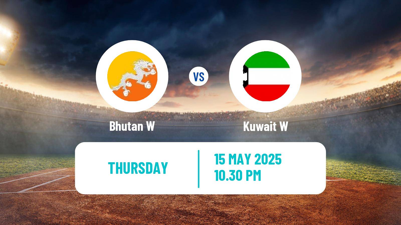 Cricket ICC World Twenty20 Women Bhutan W - Kuwait W