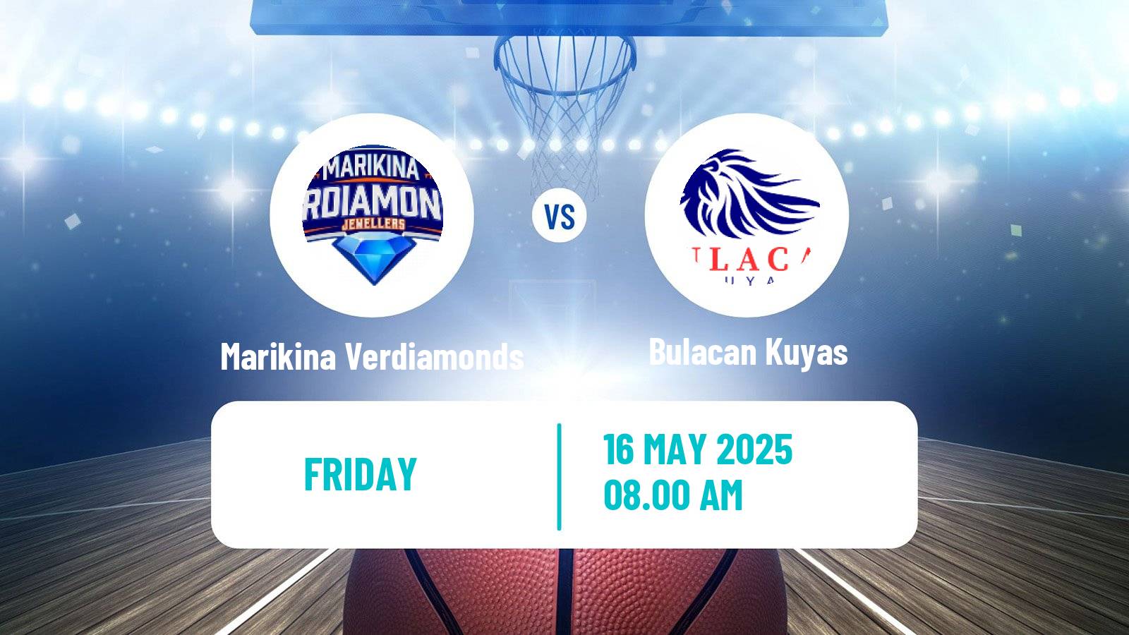 Basketball Philippines MBPL  Marikina Verdiamonds - Bulacan Kuyas