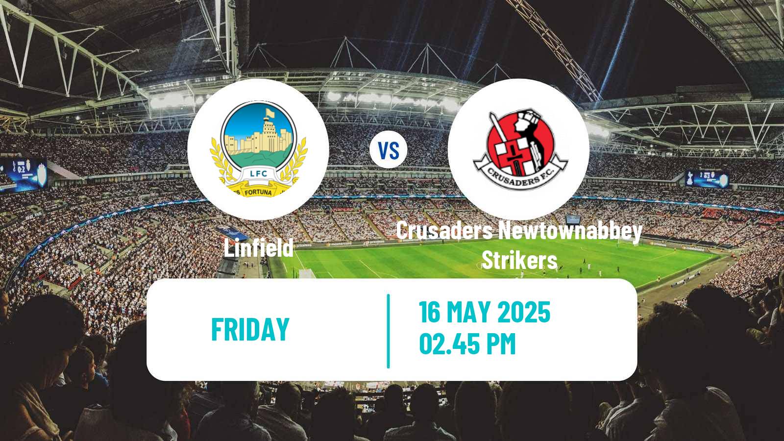 Soccer Northern Irish Premiership Women Linfield - Crusaders Newtownabbey Strikers