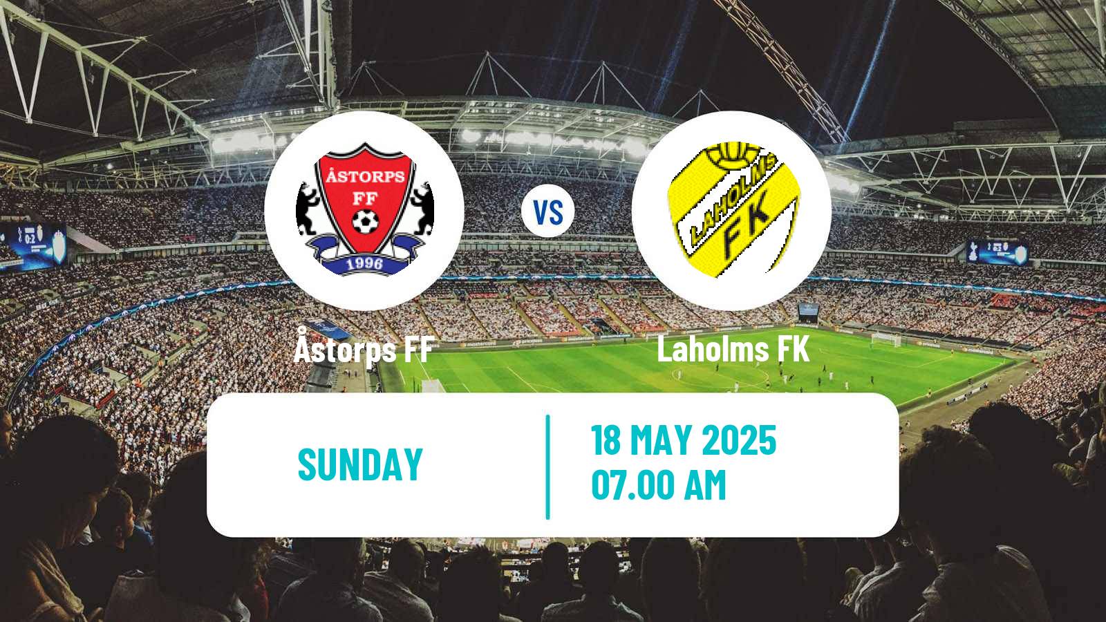 Soccer Swedish Division 2 - Västra Götaland Åstorps - Laholms