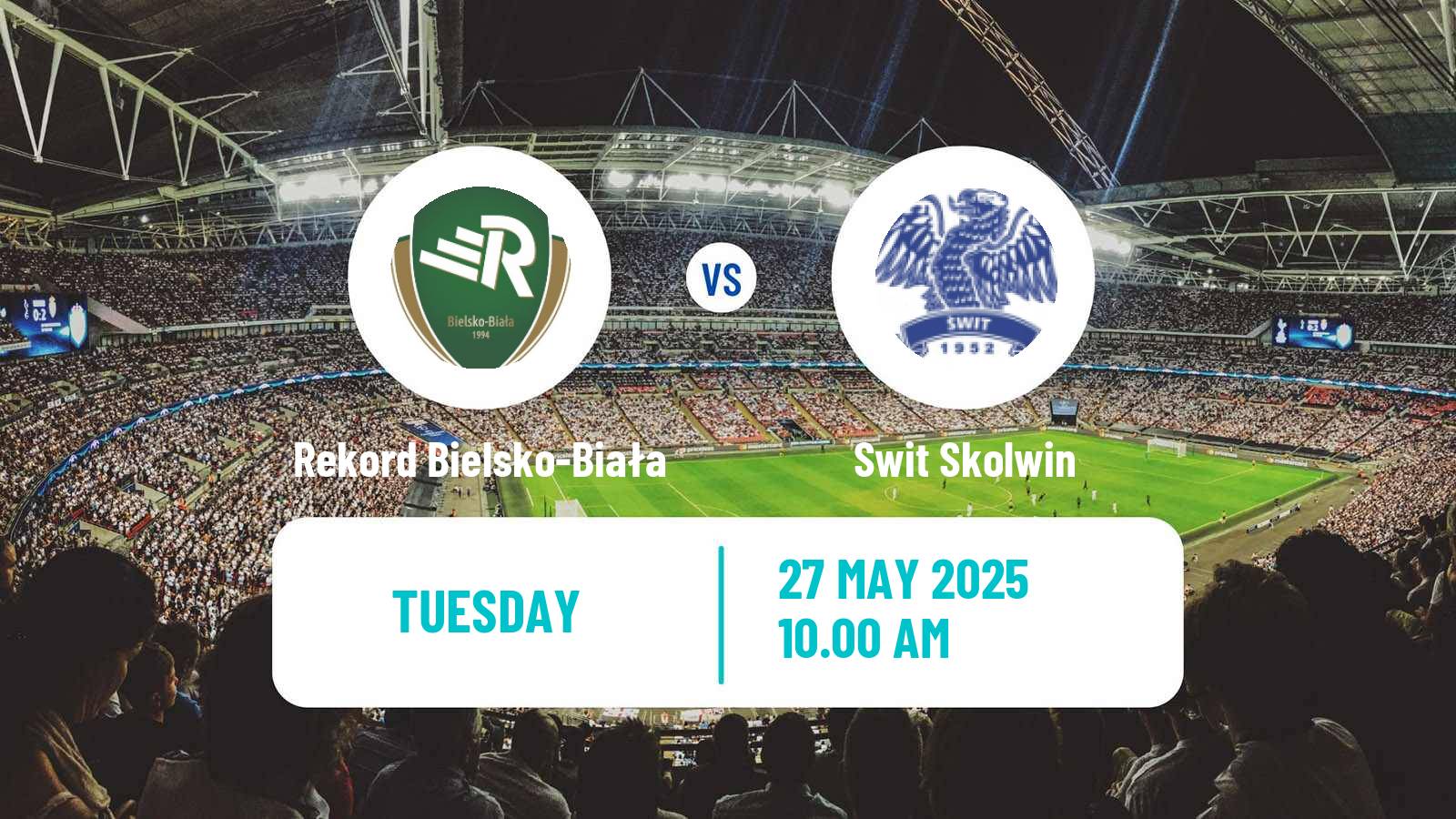 Soccer Polish Division 2 Rekord Bielsko-Biała - Swit Skolwin