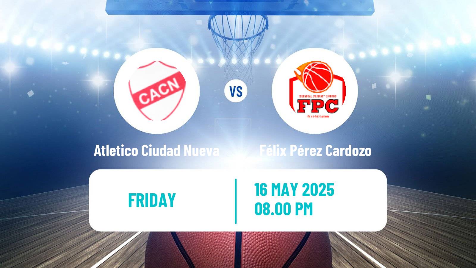 Basketball Paraguayan LNB Basketball Atletico Ciudad Nueva - Félix Pérez Cardozo