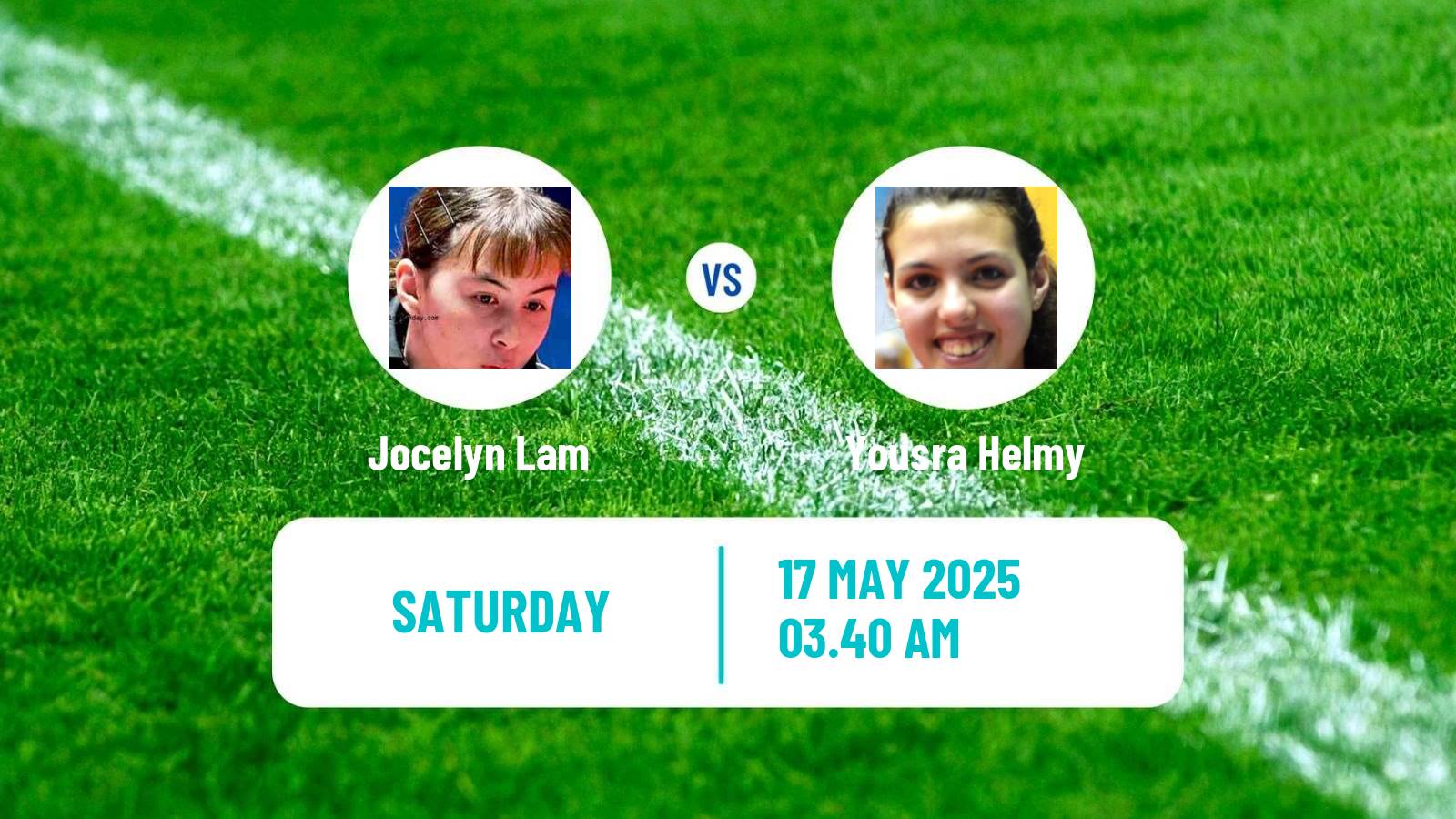 Table tennis World Championships Women Jocelyn Lam - Yousra Helmy