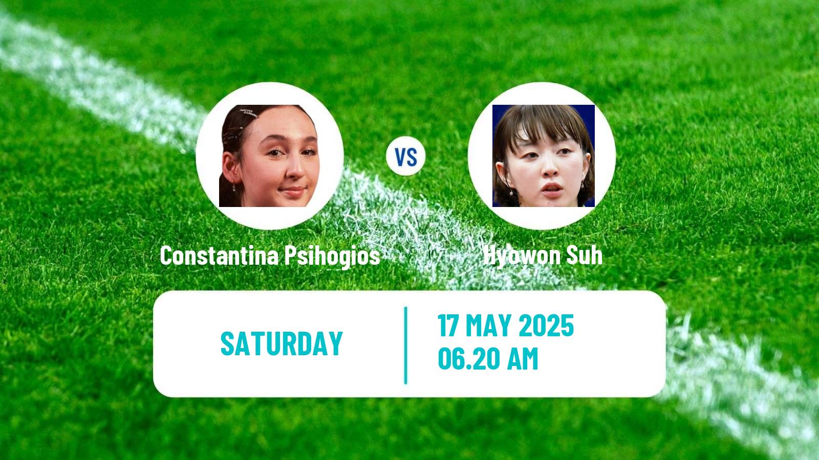 Table tennis World Championships Women Constantina Psihogios - Hyowon Suh