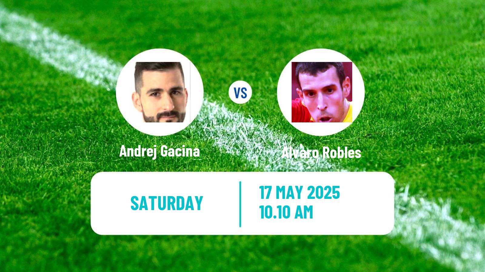 Table tennis World Championships Men Andrej Gacina - Alvaro Robles