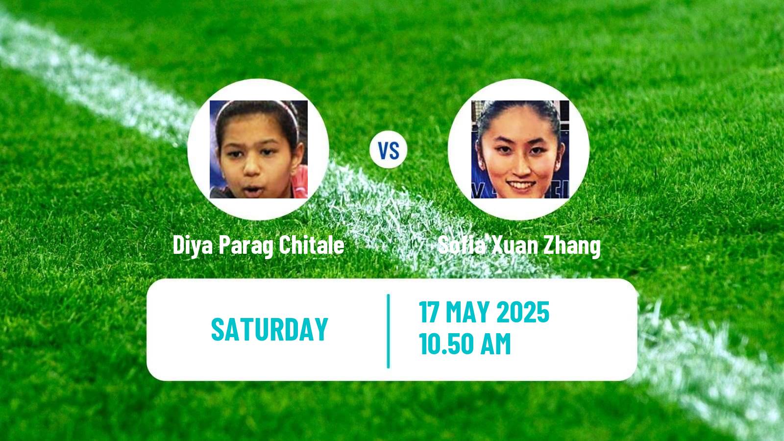Table tennis World Championships Women Diya Parag Chitale - Sofia Xuan Zhang