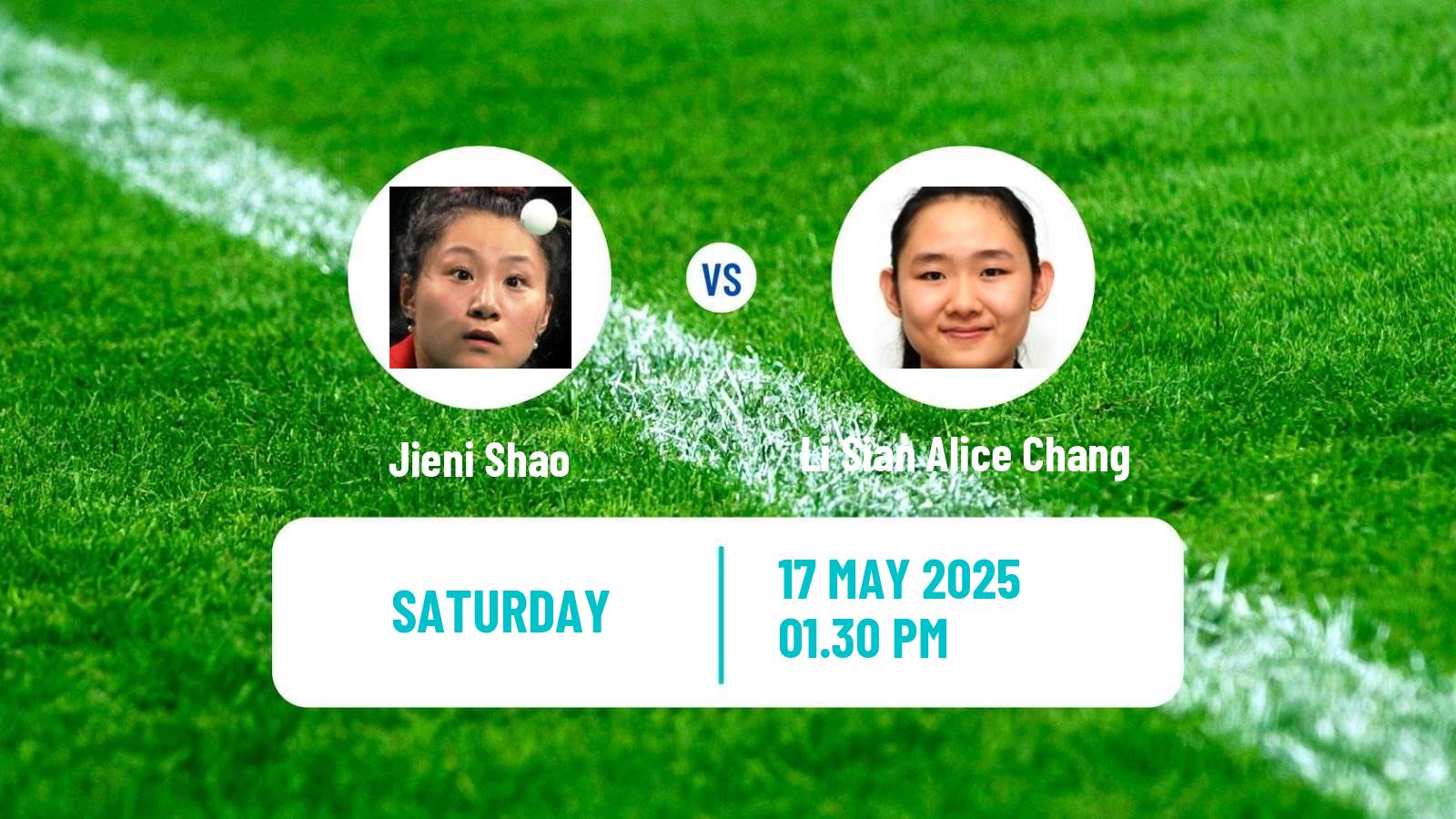 Table tennis World Championships Women Jieni Shao - Li Sian Alice Chang