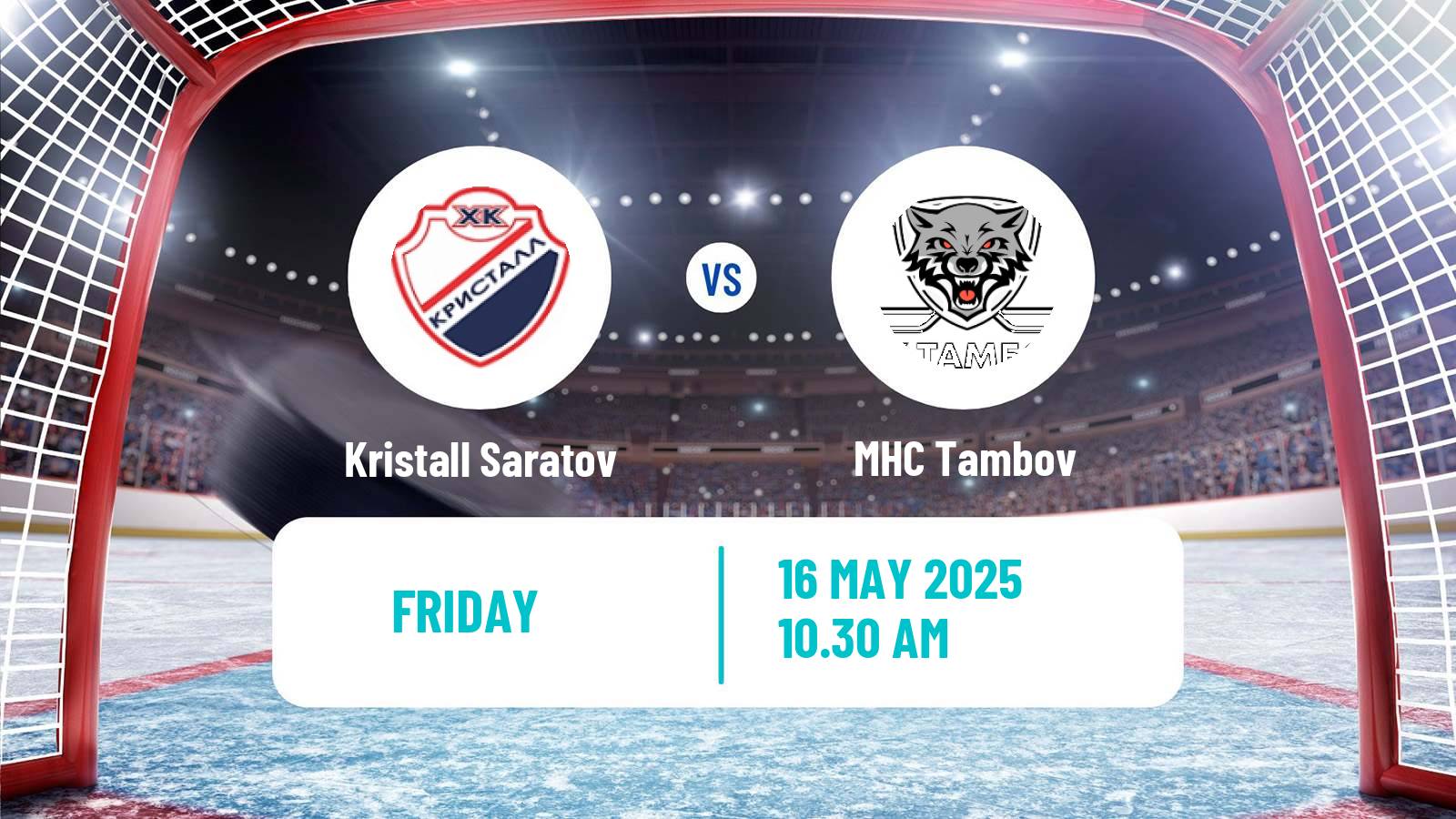 Hockey NMHL Kristall Saratov - Tambov