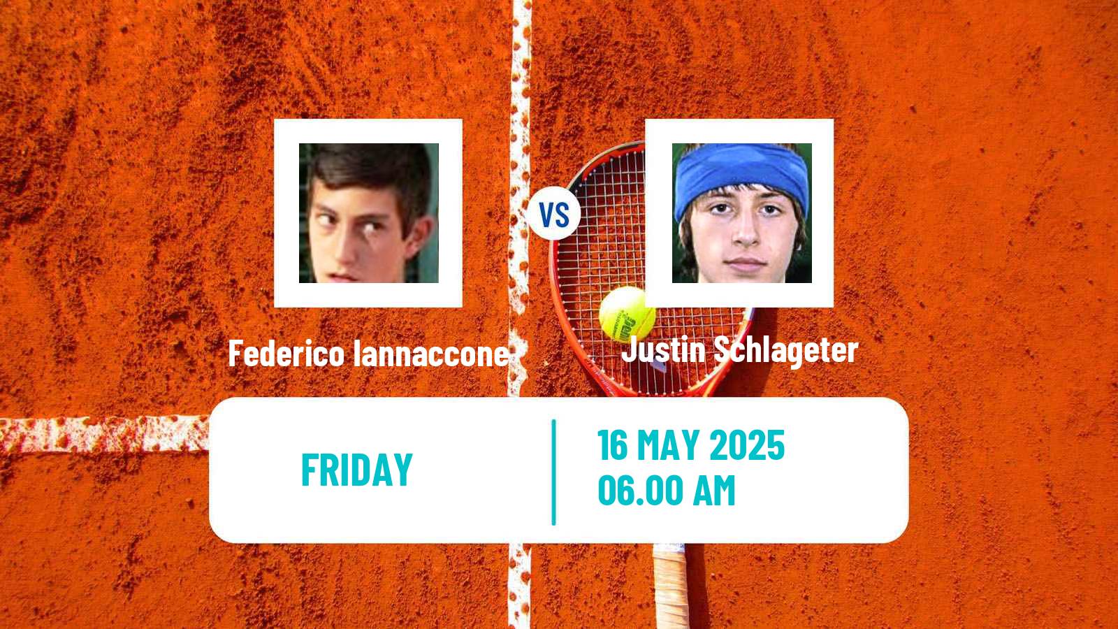 Tennis ITF M25 Reggio Emilia Men Federico Iannaccone - Justin Schlageter