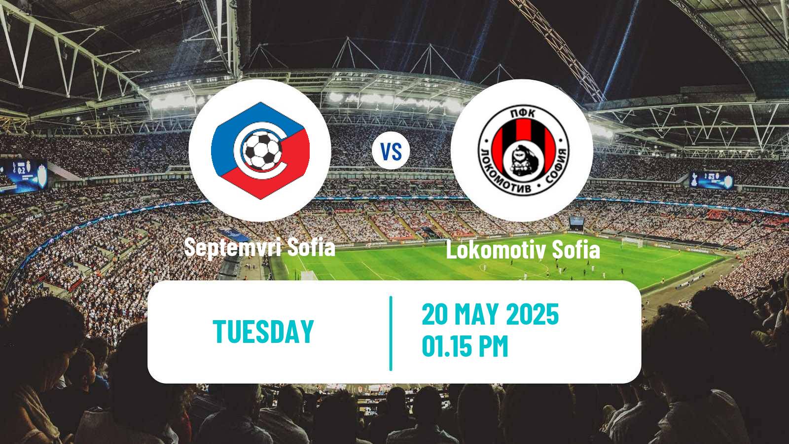 Soccer Bulgarian Parva Liga Septemvri Sofia - Lokomotiv Sofia