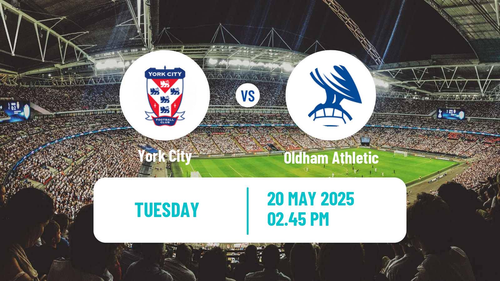 Soccer English National League York City - Oldham Athletic