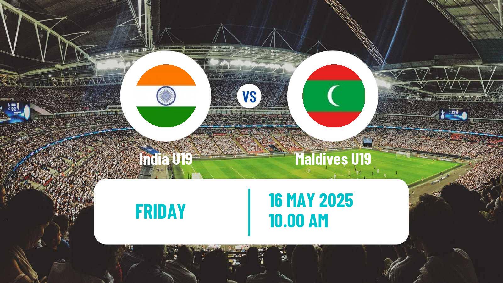 Soccer SAFF Championship U19 India U19 - Maldives U19