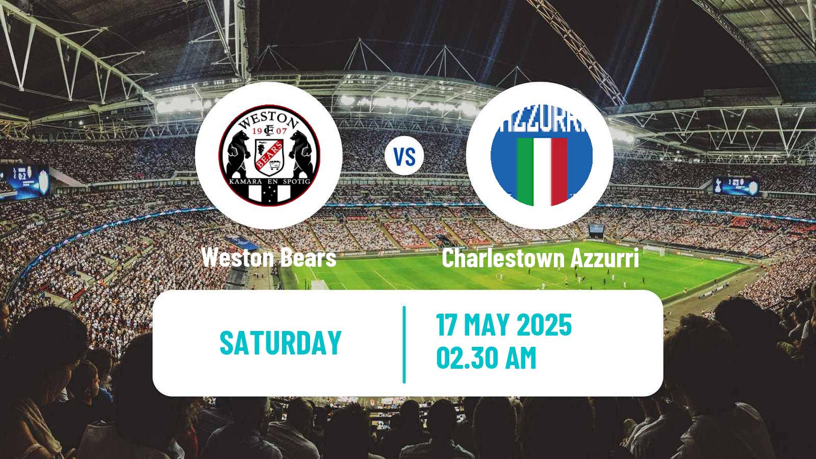 Soccer Australian NPL Northern NSW Weston Bears - Charlestown Azzurri