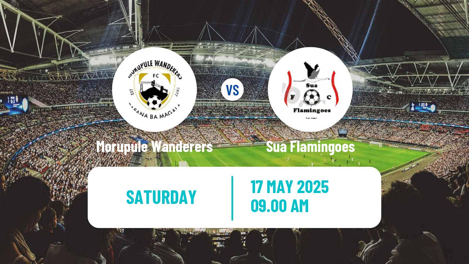 Soccer Botswana Premier League Morupule Wanderers - Sua Flamingoes