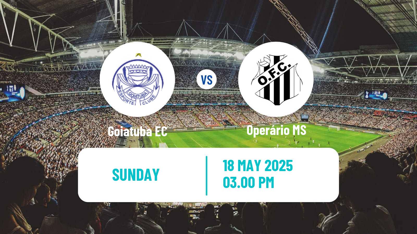 Soccer Brazilian Serie D Goiatuba - Operário MS