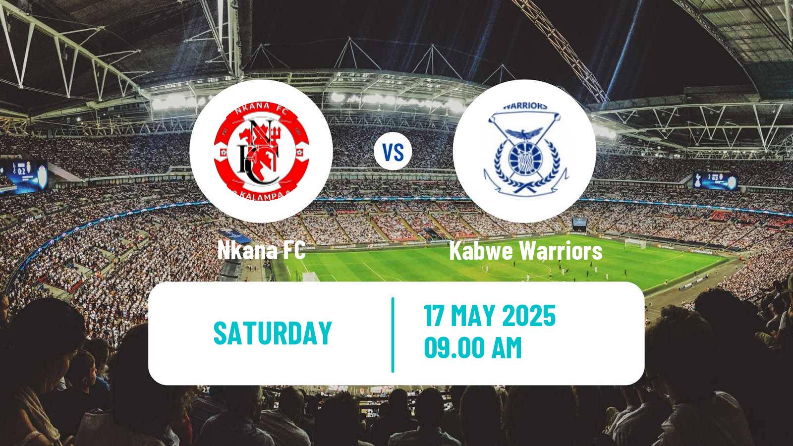 Soccer Zambian Premier League Nkana - Kabwe Warriors