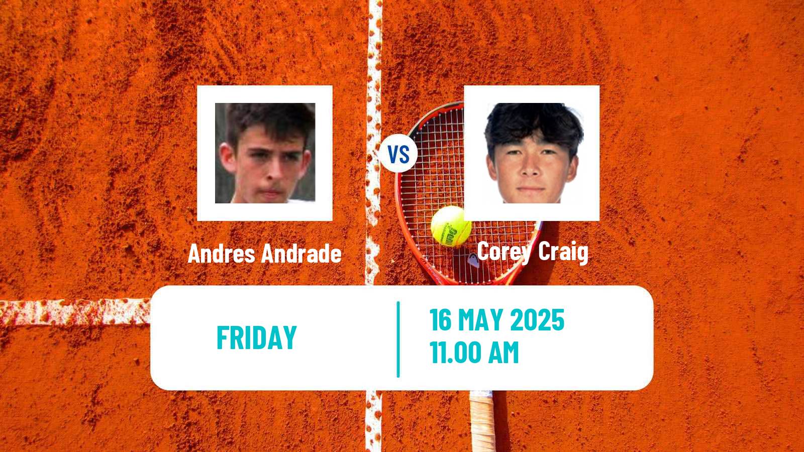 Tennis ITF M25 Pensacola Fl Men Andres Andrade - Corey Craig