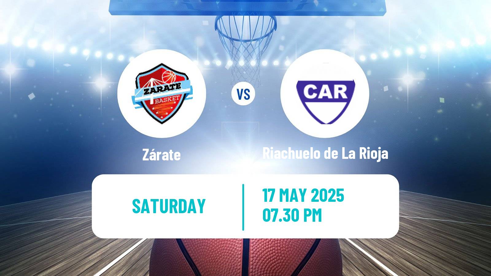Basketball Argentinian LNB Zárate - Riachuelo de La Rioja
