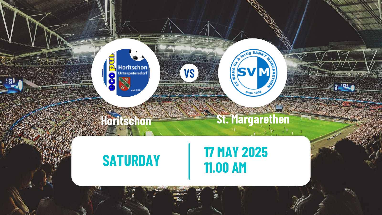 Soccer Austrian Landesliga Burgenland Horitschon - St. Margarethen