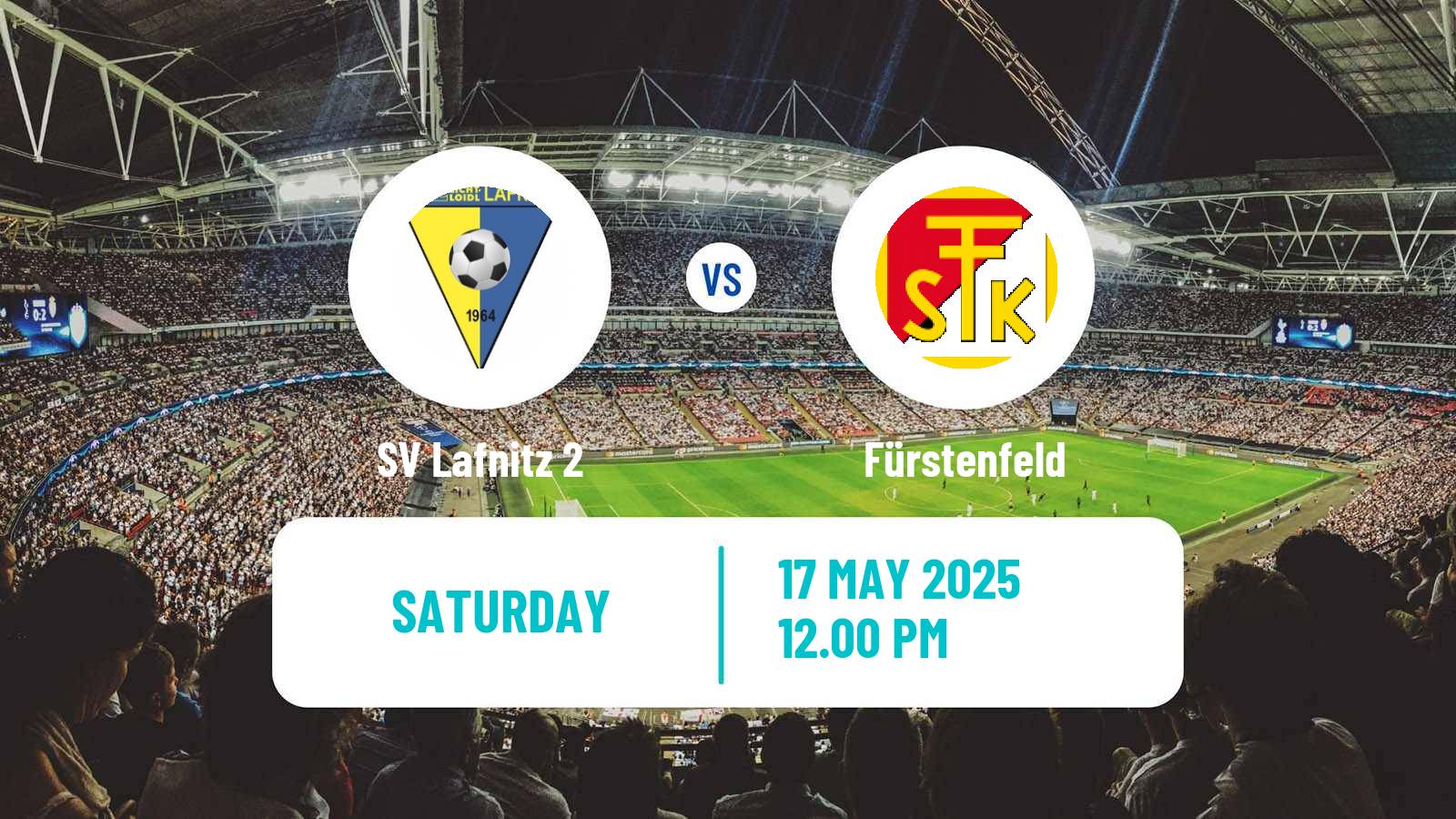 Soccer Austrian Landesliga Steiermark Lafnitz 2 - Fürstenfeld